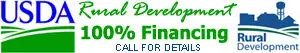 USDA Rural Development Financing Available